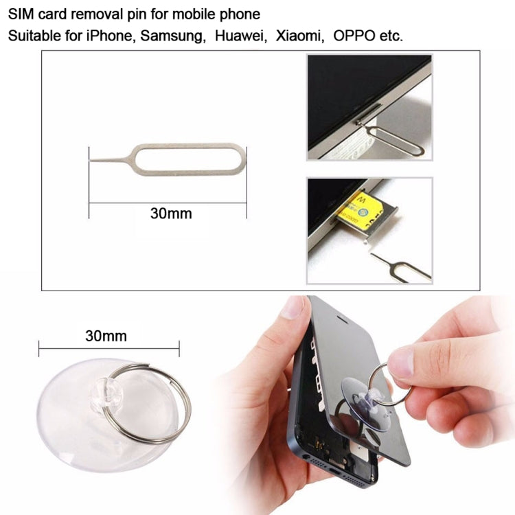 10 in 1 Repair Kits (4 x Screwdriver + 2 x Teardown Rods + 1 x Chuck + 2 x Triangle on Thick Slices + Eject Pin)