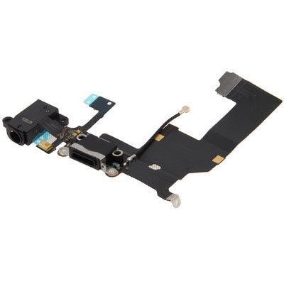 Original Tail Connector Charger Flex Cable + Headphone Audio Jack Ribbon Flex Cable for iPhone 5