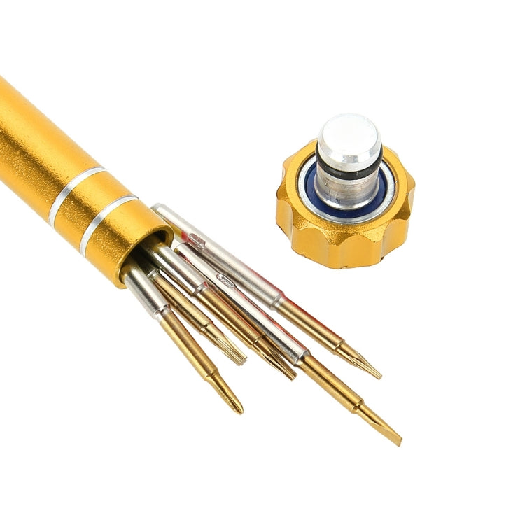 5 in 1 Gold Series Screwdriver Sets (T5 / T6 / 1.2 / 1.5 / 0.8)