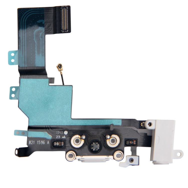 Original Version Tail Connector Charger Flex Cable + Headphone Audio Jack Ribbon Flex Cable for iPhone 5S