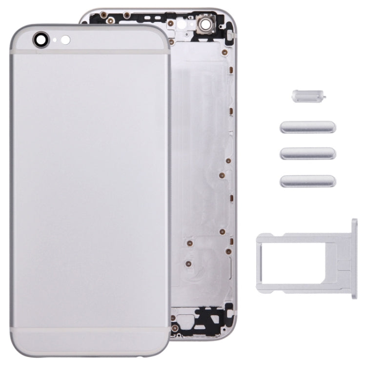 Full Assembly  Housing Cover for iPhone 6, Including Back Cover & Card Tray & Volume Control Key & Power Button & Mute Switch Vibrator Key My Store