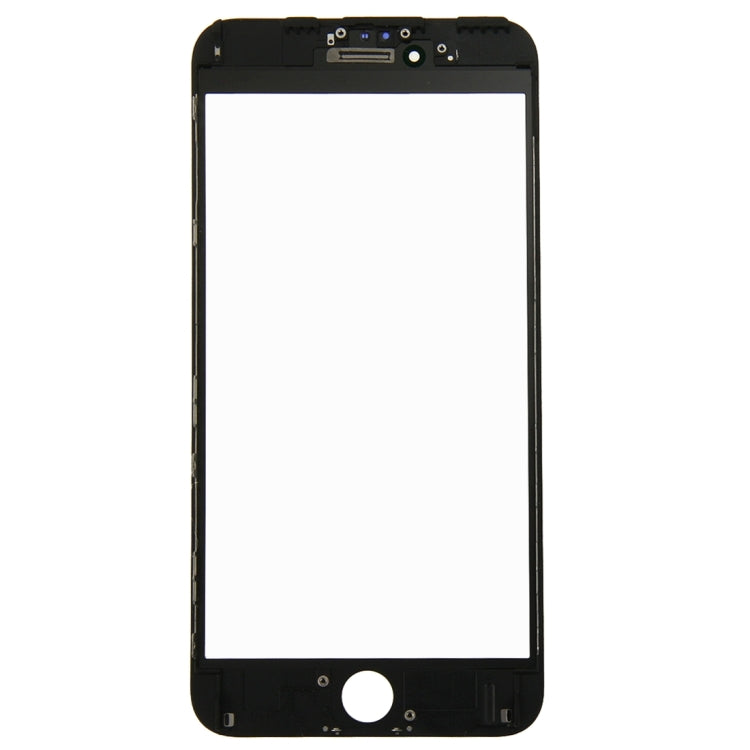 Front Screen Outer Glass Lens with Front LCD Screen Bezel Frame for iPhone 6s Plus