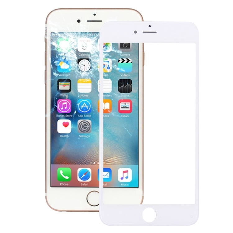 Front Screen Outer Glass Lens with Front LCD Screen Bezel Frame for iPhone 6s Plus