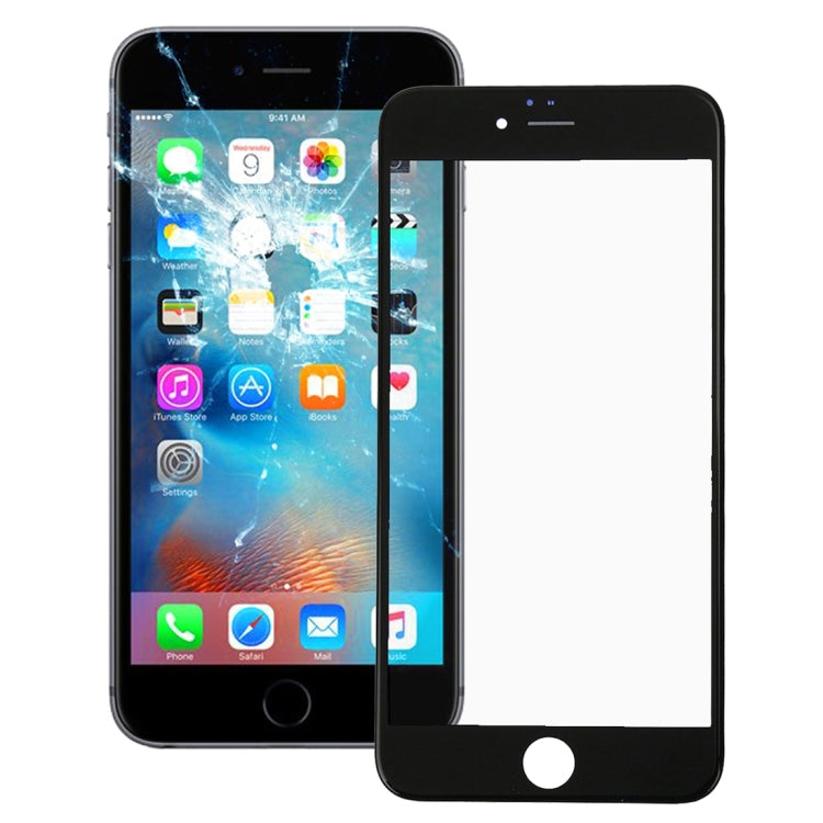 Front Screen Outer Glass Lens with Front LCD Screen Bezel Frame for iPhone 6s