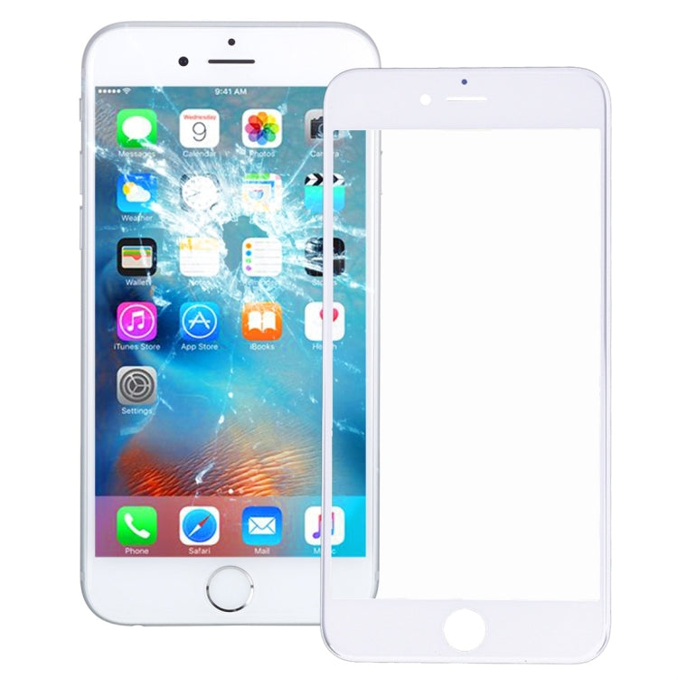 Front Screen Outer Glass Lens with Front LCD Screen Bezel Frame for iPhone 6s