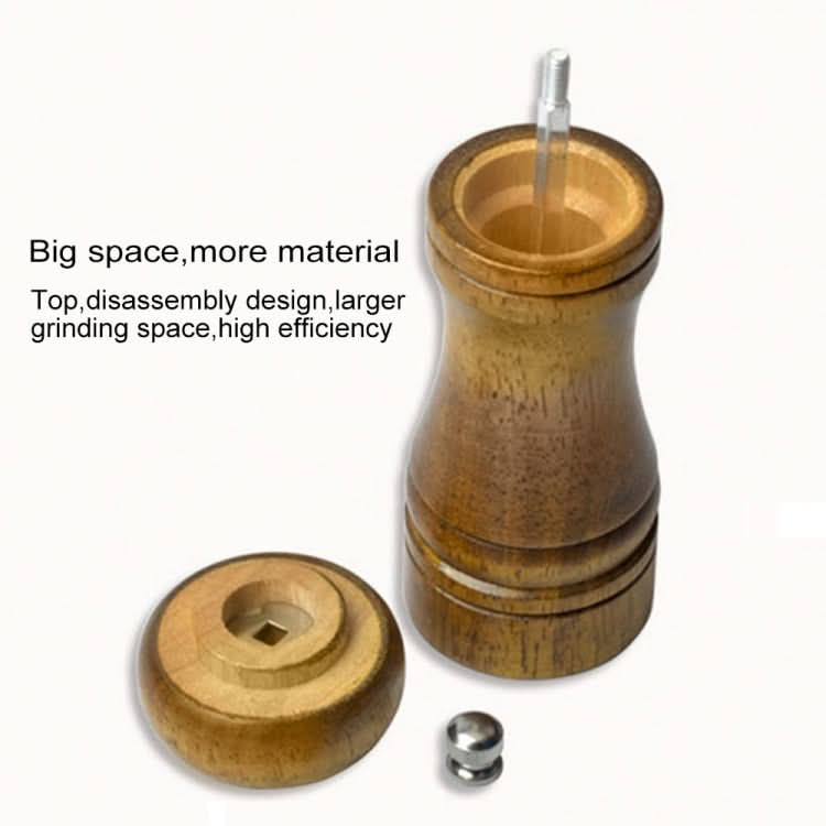 Length Classical Wooden Pepper Spice Salt Mill Grinder Muller - Reluova