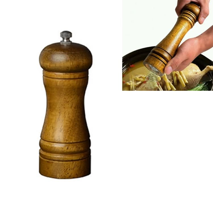 Length Classical Wooden Pepper Spice Salt Mill Grinder Muller - Reluova