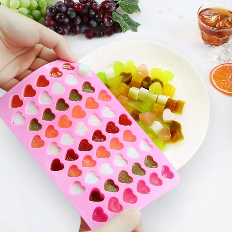 Creative Heart Shape 55-Grid Ice Cube Tray - Reluova