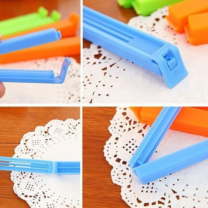 6pcs Food Storage Bag Sealing Clips Sealer Food Clip-Reluova