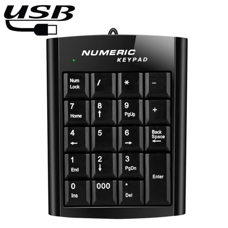 Mini USB Numeric keyboard with 19 keys My Store