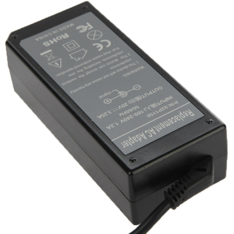 20V 3.25A AC Adapter for IBM / Lenovo Notebook Laptop, Output Tips: 7.9mm x 5.5mm-Reluova