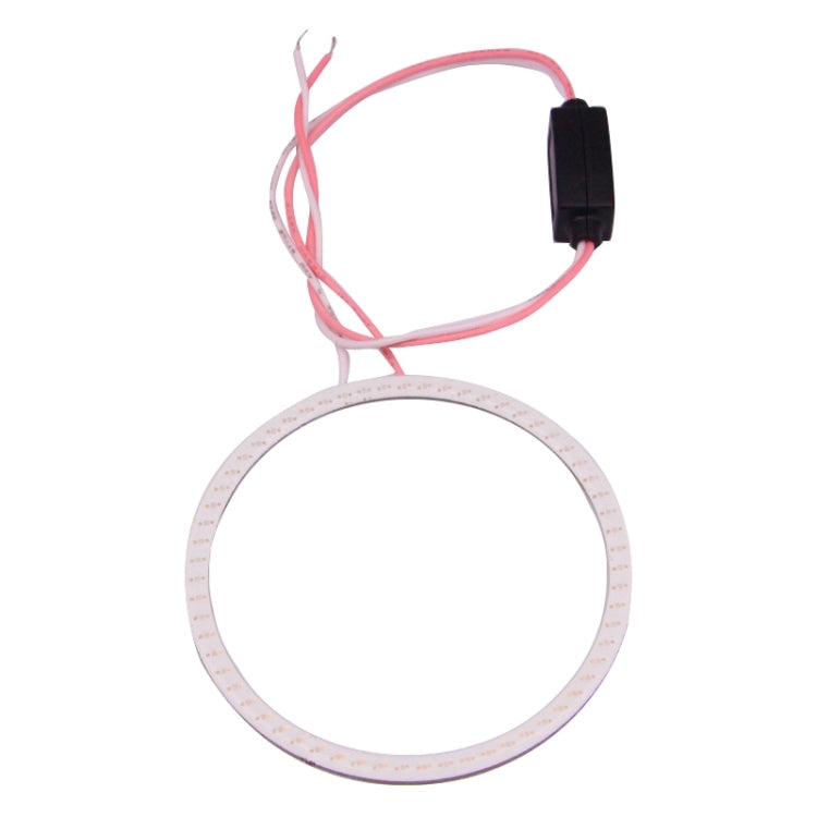 100mm 5W 180LM Angel Eyes Circles Car Headlight White Light COB LED Lights for Vehicles, DC 12-24V