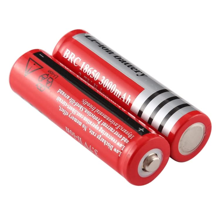 2 PCS UltraFire 18650 3000mAh 3.7V Long Lasting Rechargeable Lithium ion Battery-Reluova