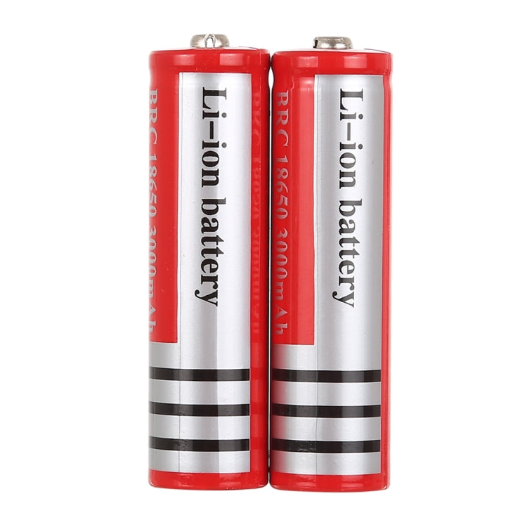 2 PCS UltraFire 18650 3000mAh 3.7V Long Lasting Rechargeable Lithium ion Battery