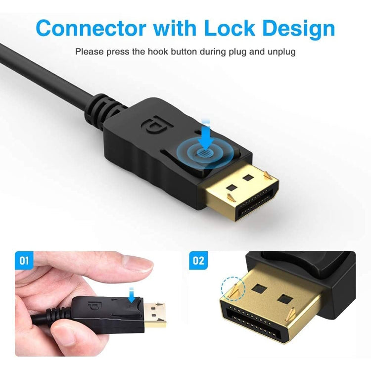 Display Port Male to VGA Female Converter, Length: 20cm