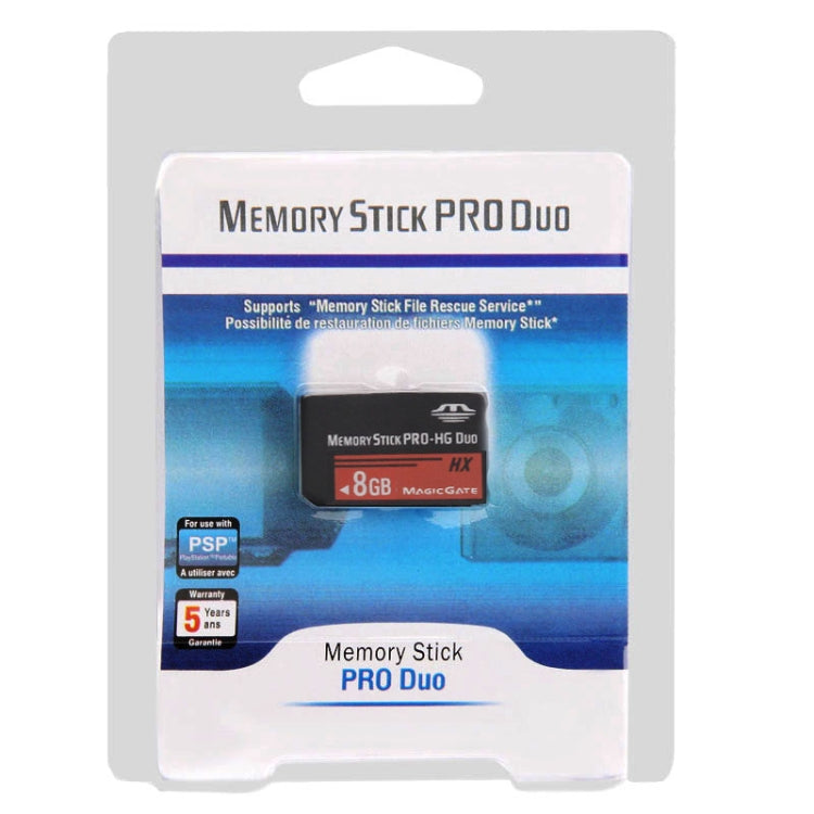 8GB Memory Stick Pro Duo HX Memory Card - 30MB / Second High Speed, for Use with PlayStation Portable (100% Real Capacity) My Store