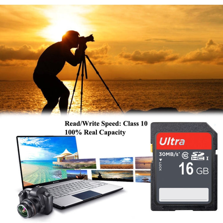 16GB Ultra High Speed Class 10 SDHC Camera Memory Card (100% Real Capacity)