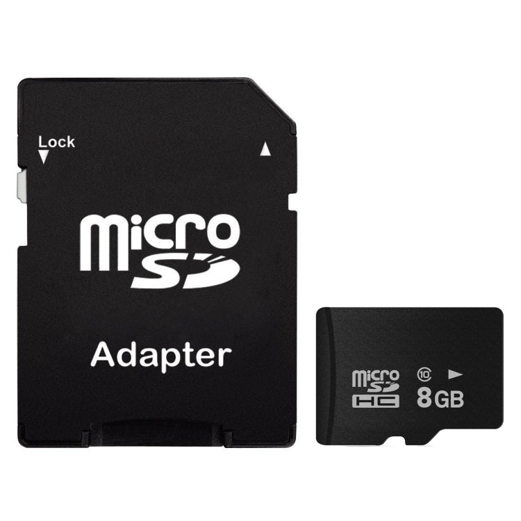 8GB High Speed Class 10 Micro SD(TF) Memory Card from Taiwan, Write: 8mb/s, Read: 12mb/s (100% Real Capacity)