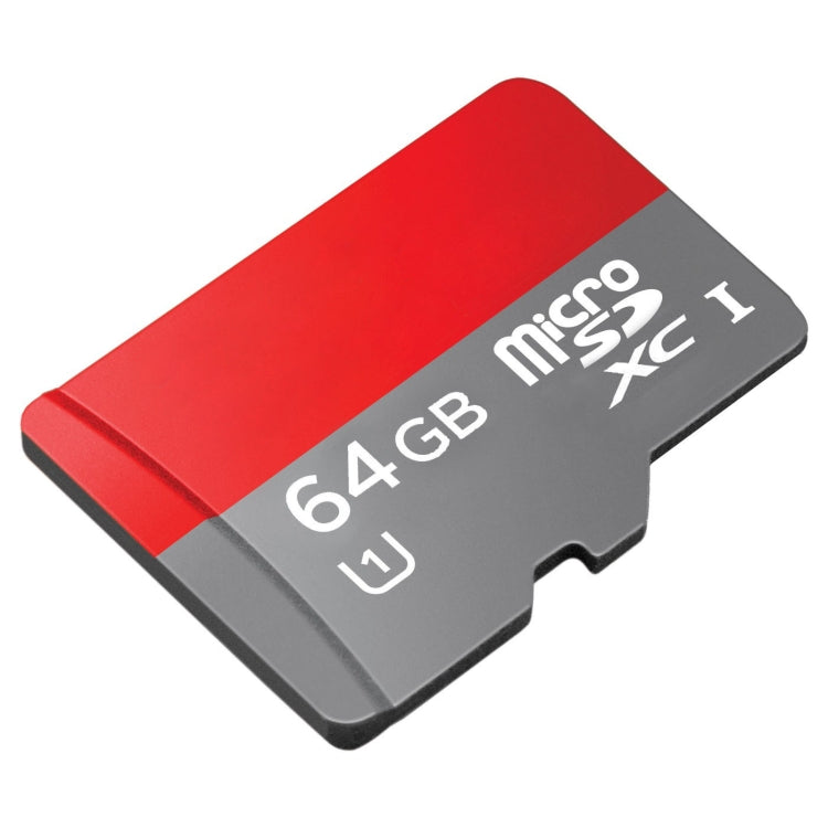 64GB High Speed Class 10 TF/Micro SDHC UHS-1(U1) Memory Card, Write: 15mb/s, Read: 30mb/s  (100% Real Capacity)