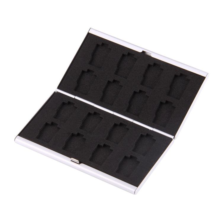 16 in 1 Memory Card Protective Case Box for 16 TF Cards