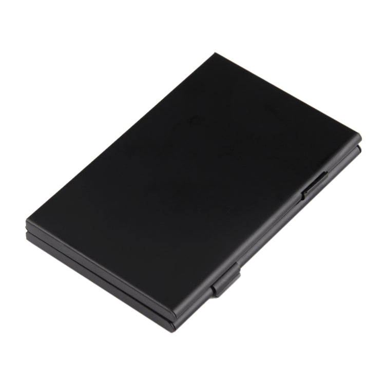 15 in 1 Memory Card Aluminum Alloy Protective Case Box for 3 SD + 12 TF Cards