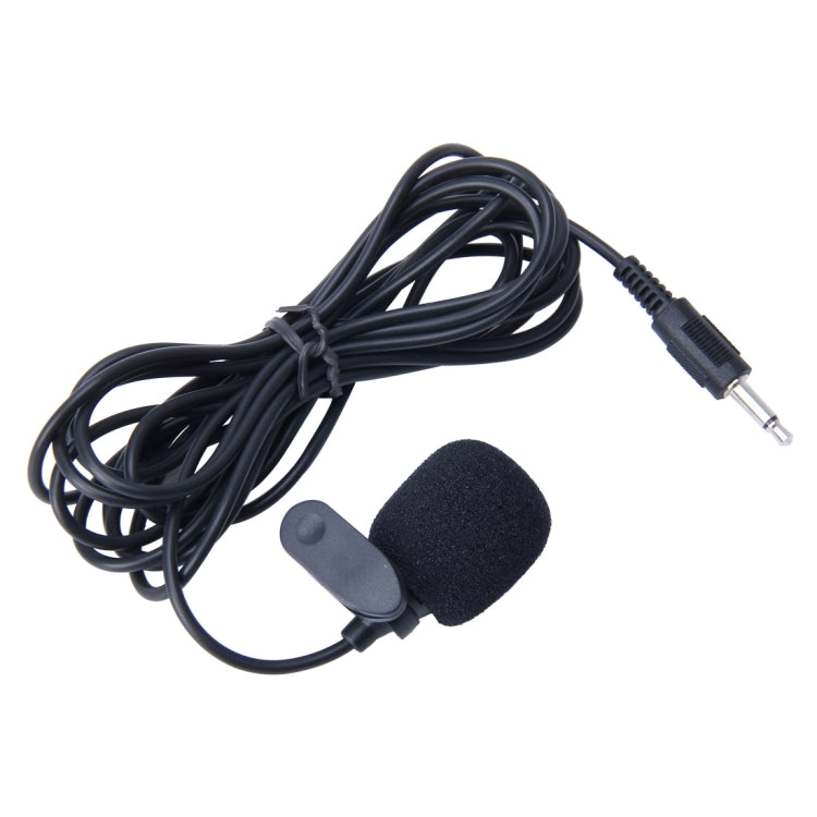 Car Audio Microphone 3.5mm Jack Plug Mic Stereo Mini Wired External Clip Microphone Player for Auto DVD Radio, Cable Length: 2.1m ÎҵÄÉ̵ê