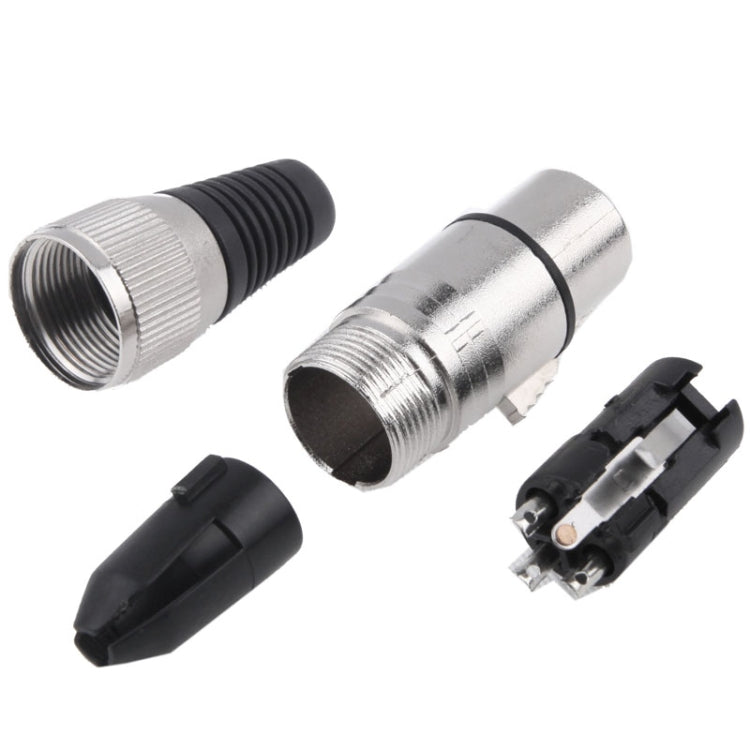 3 Pin XLR Female Plug Microphone Connector Adapter My Store