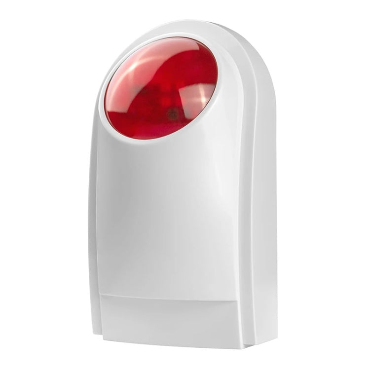 Outdoor Siren with Red Flashlight , Can be used 1.2A 12V as a Backup Battery Reluova