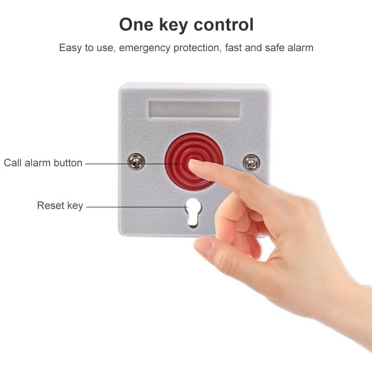 Hold Up Button / Emergency Button / Panic Button (PB-68) Reluova