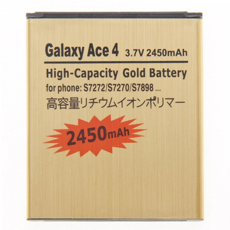 2450mAh High Capacity Business Replacement Battery for Galaxy Ace 4 / S7272 / S7270 / S7898 My Store