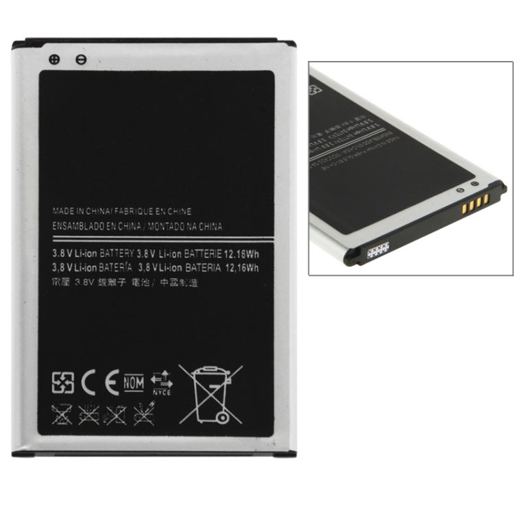 3200mAh Rechargeable Li-ion Battery for Galaxy Note 3 / N900A My Store