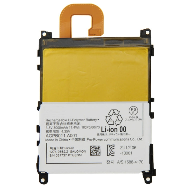 For Sony Xperia Z1 / L39h 3.8V 3000mAh Rechargeable Li-Polymer Battery My Store