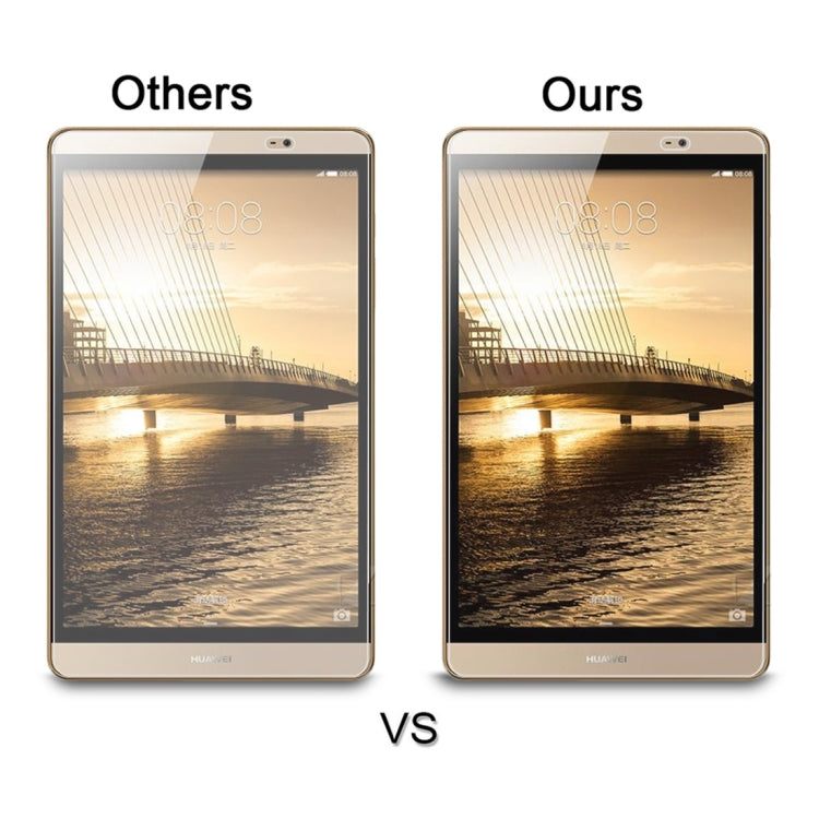 0.4mm 9H Surface Hardness Explosion-proof Tempered Glass Film for Huawei MediaPad M2 8.0