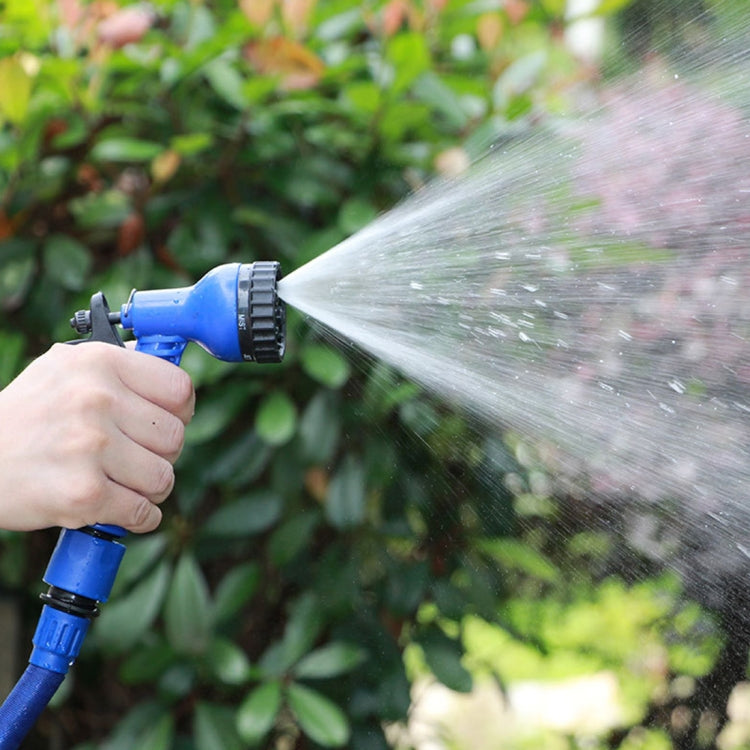 2.5m -7.5m Telescopic Pipe Expandable Magic Flexible Garden Watering Hose with Spray Gun Set