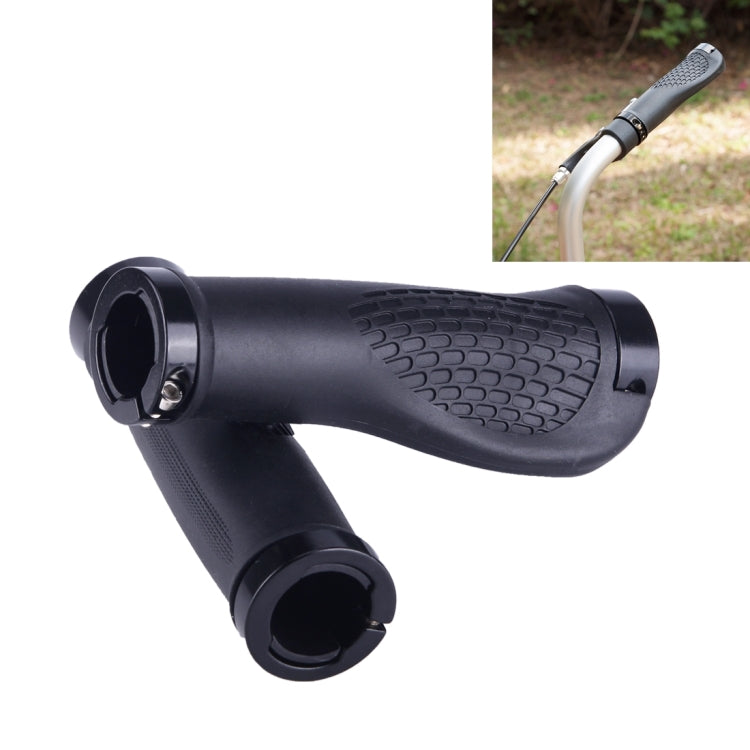 OQSPORT 2 PCS Bike Hand Grips Covers Bilateral Lock MTB Bicycle Anti-slip Handlebar Grips