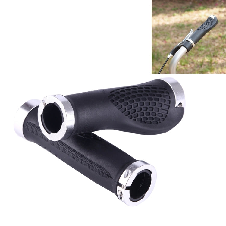 OQSPORT 2 PCS Bike Hand Grips Covers Bilateral Lock MTB Bicycle Anti-slip Handlebar Grips