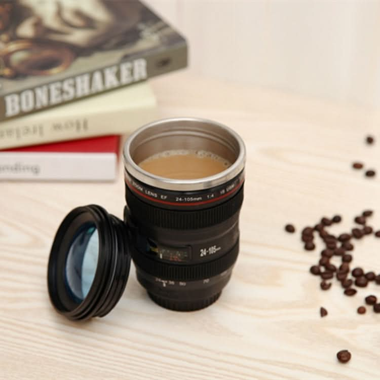 400ML Camera Lens Cup Mug Caniam EF 24-105mm F4 Filter Cup for Coffee Milk Water as Gift-Reluova