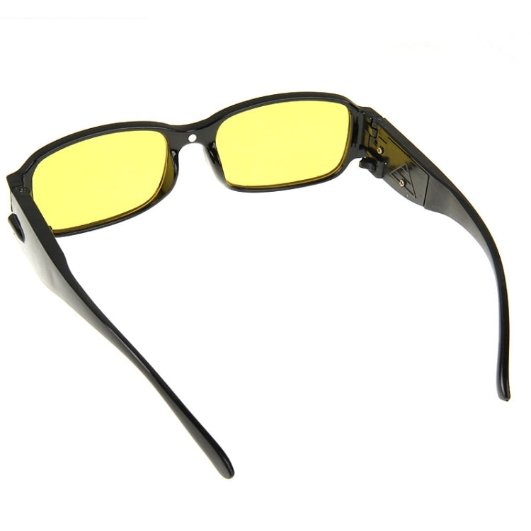 UV Protection Yellow Resin Lens Reading Glasses with Currency Detecting Function