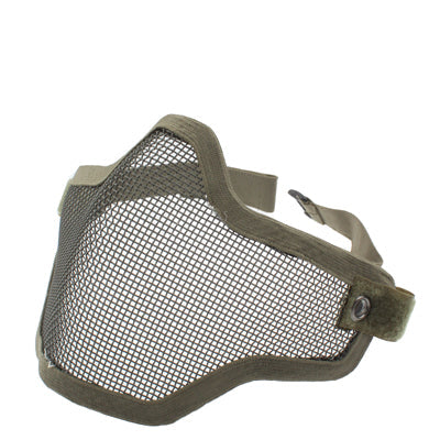 Half Face Net Mesh Style Protection Mask with Elastic Strap Reluova