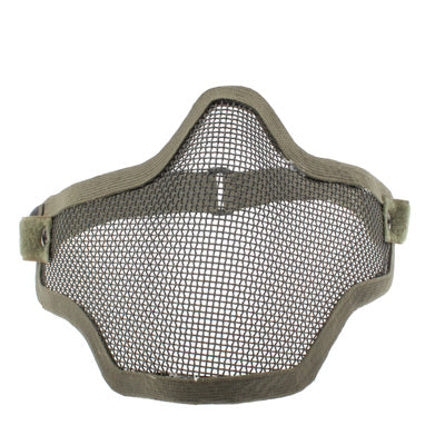 Half Face Net Mesh Style Protection Mask with Elastic Strap Reluova