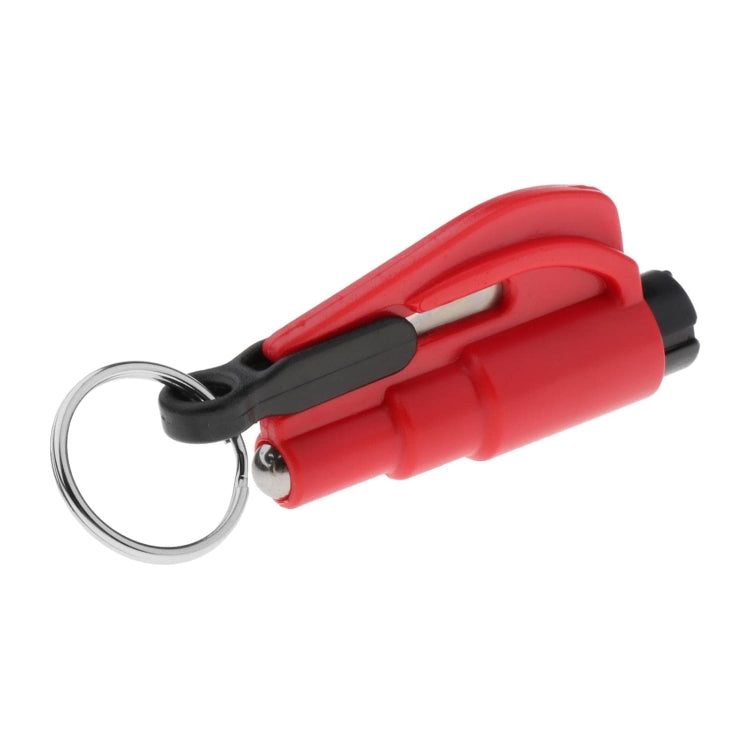 3 in 1 Car Emergency Hammer / Key Chain / Knife Broken Glass Portable Tool