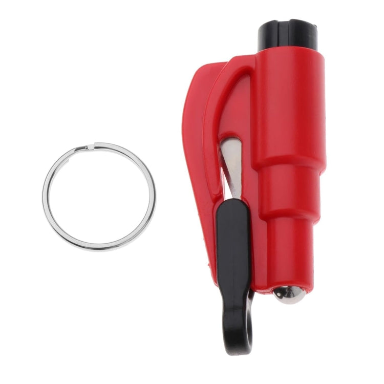 3 in 1 Car Emergency Hammer / Key Chain / Knife Broken Glass Portable Tool