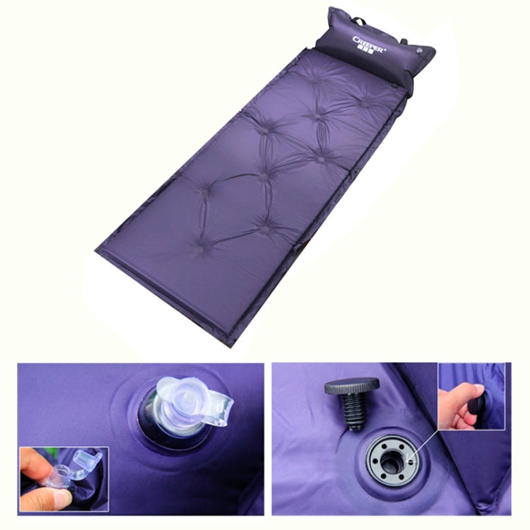 Automatic Inflatable Sleeping Pad Moisture Proof Pad with Pillow Reluova