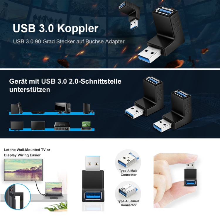 USB 3.0 AM to USB 3.0 AF Adapter