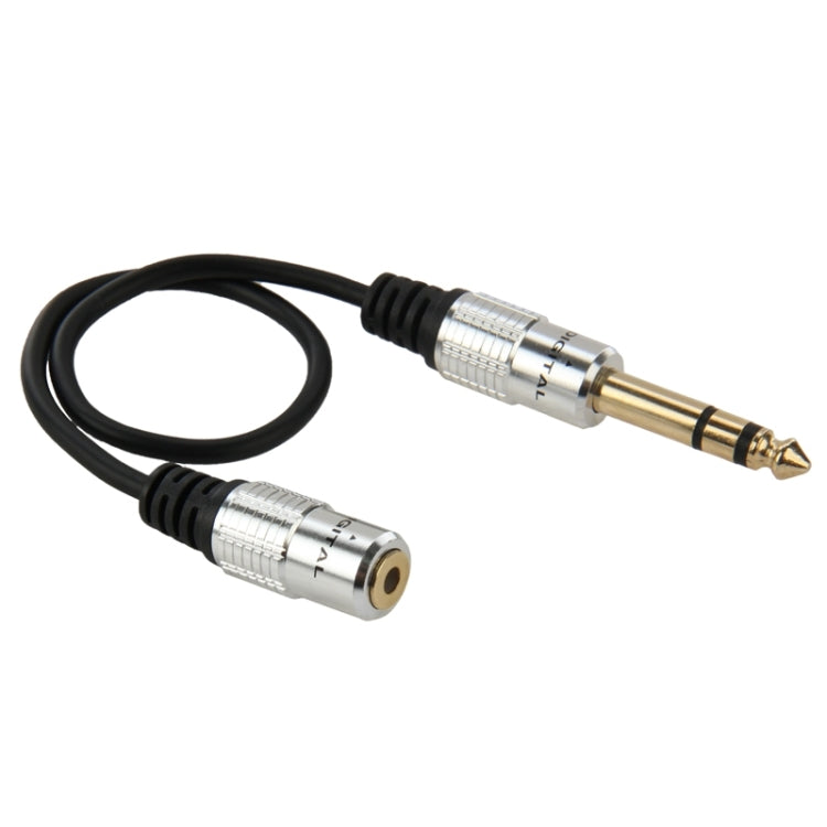 6.35mm Male to 3.5mm Female Audio Adapter Cable, Length: 30cm My Store