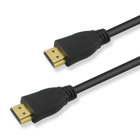 1m HDMI 19 Pin Male to HDMI 19Pin Male Cable, 1.3 Version, Support HD TV / Xbox 360 / PS3 etc (Black + Gold Plated)-Reluova