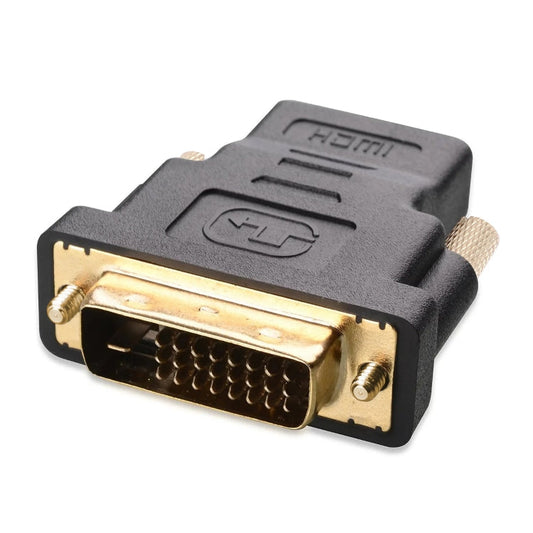 HDMI 19Pin Female to DVI 24+1 Pin Male adapter (Gold Plated) My Store