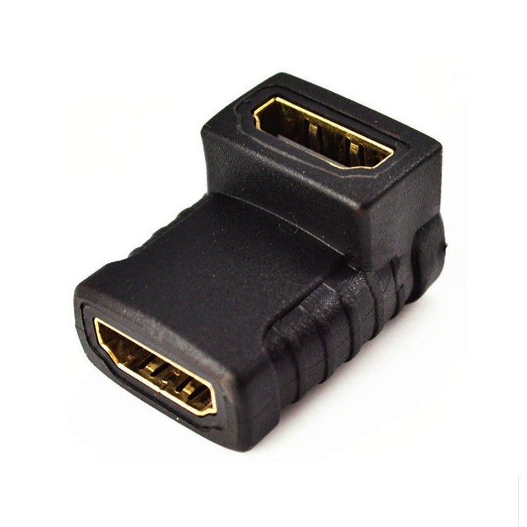 HDMI Angle Coupler (Female to Female) - 90 Degree (Gold Plated) My Store