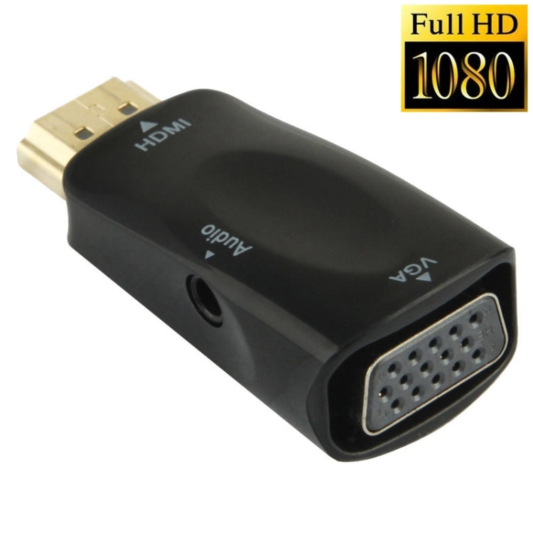 Full HD 1080P HDMI to VGA and Audio Adapter for HDTV / Monitor / Projector My Store