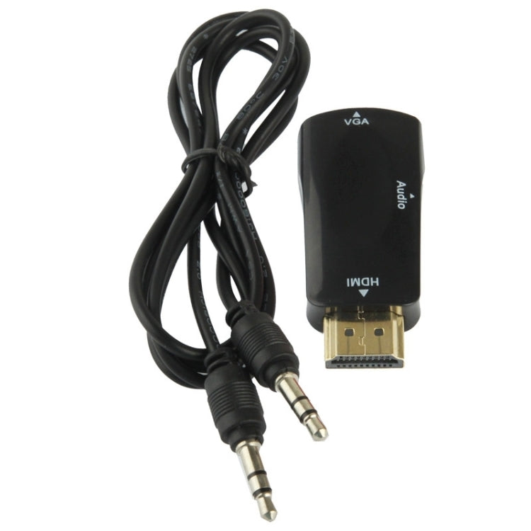 Full HD 1080P HDMI to VGA and Audio Adapter for HDTV / Monitor / Projector My Store